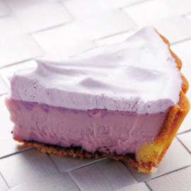Lavender-Flavored Furano Snowmelt Cheese Cake