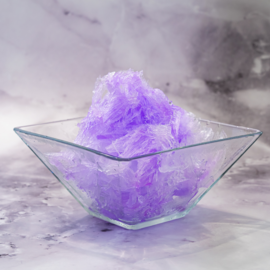 Lavender shaved ice