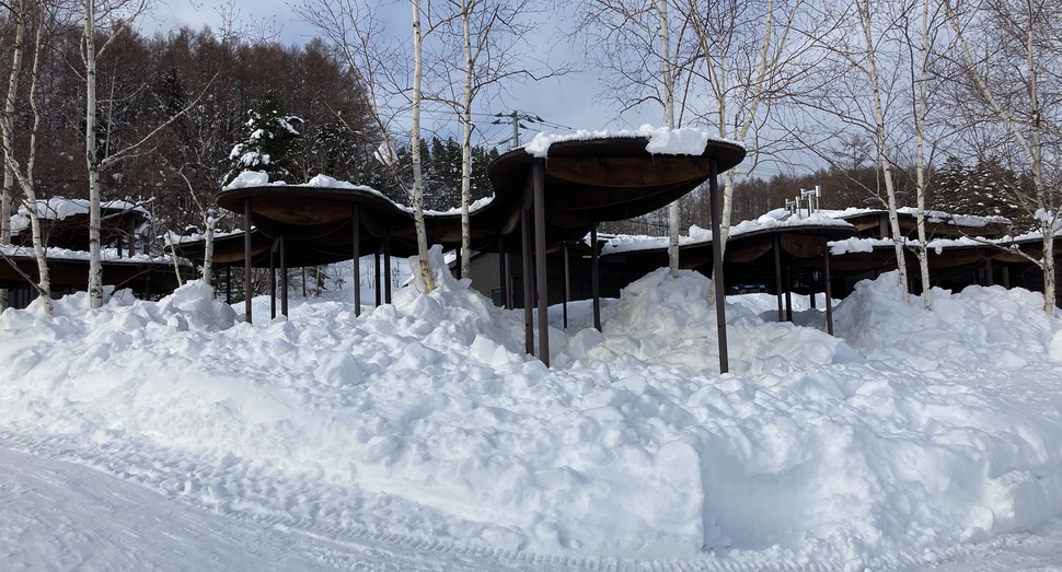 雪下ろしが終わりました