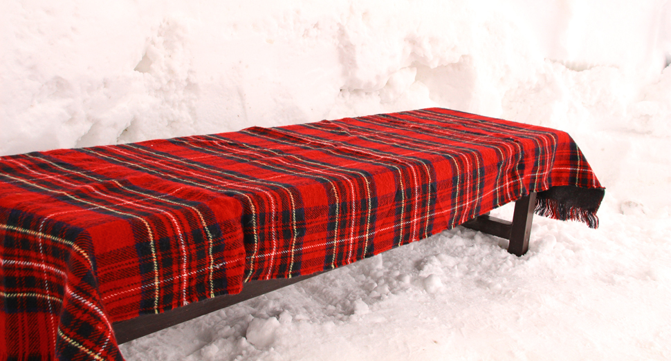 大人も座れる大きさのベンチがあります