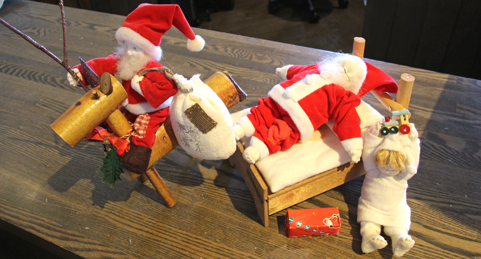 クリスマス仕様の花人の舎へようこそ！